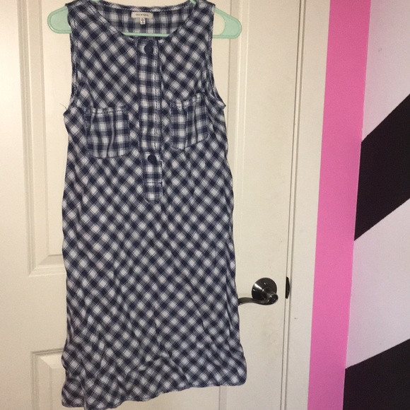 Max Studio Dresses & Skirts - MAX STUDIO Blue gingham dress